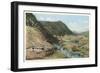 Upper Pecos River Canyon, New Mexico-null-Framed Art Print