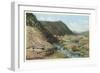 Upper Pecos River Canyon, New Mexico-null-Framed Art Print