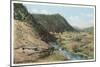 Upper Pecos River Canyon, New Mexico-null-Mounted Art Print