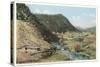 Upper Pecos River Canyon, New Mexico-null-Stretched Canvas