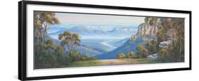 Upper Reaches of the Warragamba-John Bradley-Framed Giclee Print