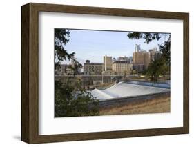 Upper Saint Anthony Falls in Minneapolis-jrferrermn-Framed Photographic Print