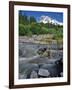 Upper Sandy River & Mt. Hood-Steve Terrill-Framed Photographic Print