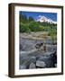 Upper Sandy River & Mt. Hood-Steve Terrill-Framed Photographic Print