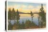 Upper Saranac Lake, New York-null-Stretched Canvas