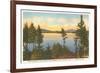 Upper Saranac Lake, New York-null-Framed Premium Giclee Print