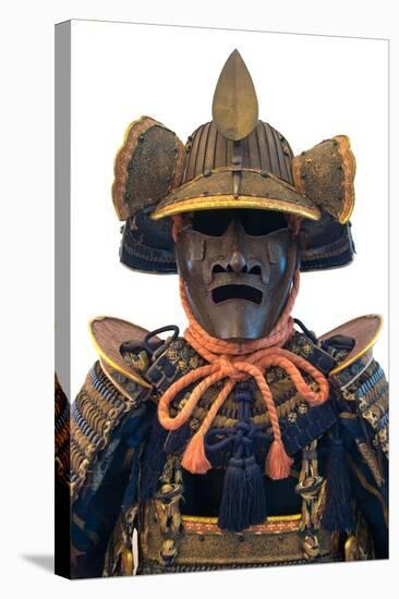 Upper Section of a Samurai Suit of Armor-null-Stretched Canvas