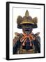 Upper Section of a Samurai Suit of Armor-null-Framed Photographic Print