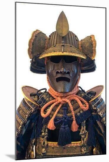 Upper Section of a Samurai Suit of Armor-null-Mounted Photographic Print