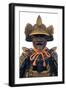 Upper Section of a Samurai Suit of Armor-null-Framed Photographic Print