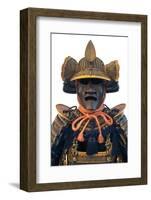 Upper Section of a Samurai Suit of Armor-null-Framed Photographic Print