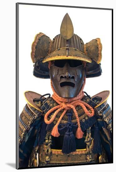 Upper Section of a Samurai Suit of Armor-null-Mounted Photographic Print