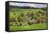 Upper Slaughter, Cotswolds, Gloucestershire, England, United Kingdom, Europe-Stuart Black-Framed Stretched Canvas