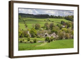 Upper Slaughter, Cotswolds, Gloucestershire, England, United Kingdom, Europe-Stuart Black-Framed Photographic Print