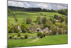 Upper Slaughter, Cotswolds, Gloucestershire, England, United Kingdom, Europe-Stuart Black-Mounted Photographic Print