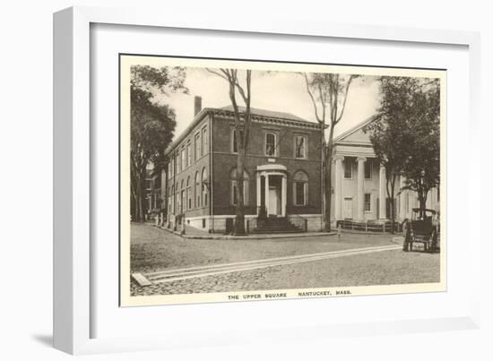 Upper Square, Nantucket, Massachusetts-null-Framed Art Print