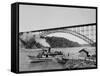 Upper Steel Arch Bridge, Niagara-null-Framed Stretched Canvas