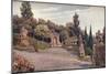 'Upper Terrace, Villa Imperiale, Genoa', 1900-George Samuel Elgood-Mounted Giclee Print