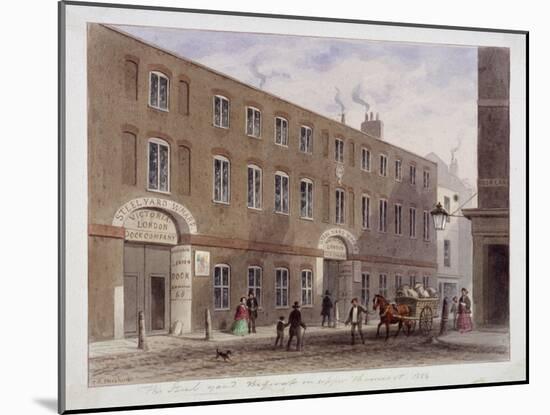 Upper Thames Street, London, 1856-Thomas Hosmer Shepherd-Mounted Giclee Print