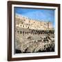 Upper Tiers of the Colosseum, Rome-null-Framed Photographic Print