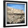 Upper Tiers of the Colosseum, Rome-null-Framed Photographic Print