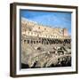 Upper Tiers of the Colosseum, Rome-null-Framed Photographic Print