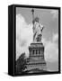 Upper View of Statue of Liberty-Philip Gendreau-Framed Stretched Canvas