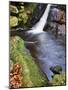 Upper Waterfall at Posforth Gill, Bolton Abbey, Yorkshire, England, United Kingdom, Europe-Mark Sunderland-Mounted Photographic Print