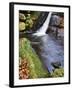 Upper Waterfall at Posforth Gill, Bolton Abbey, Yorkshire, England, United Kingdom, Europe-Mark Sunderland-Framed Photographic Print