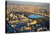 Upper West Side and Central Park, Manhattan, New York City, New York, USA-Jon Arnold-Stretched Canvas