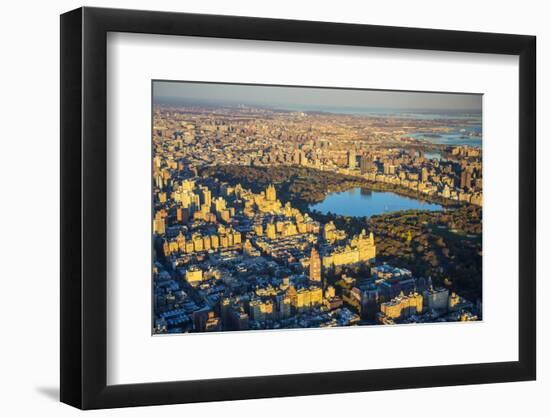 Upper West Side and Central Park, Manhattan, New York City, New York, USA-Jon Arnold-Framed Photographic Print