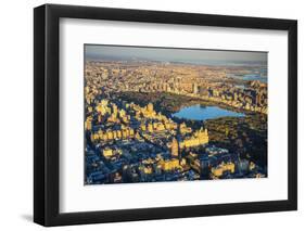 Upper West Side and Central Park, Manhattan, New York City, New York, USA-Jon Arnold-Framed Photographic Print