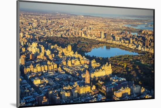 Upper West Side and Central Park, Manhattan, New York City, New York, USA-Jon Arnold-Mounted Photographic Print