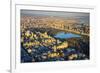 Upper West Side and Central Park, Manhattan, New York City, New York, USA-Jon Arnold-Framed Photographic Print