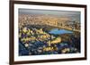 Upper West Side and Central Park, Manhattan, New York City, New York, USA-Jon Arnold-Framed Photographic Print