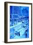 Upper West Side, Manhattan, Snow, 2013-Anthony Butera-Framed Photographic Print