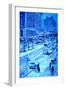 Upper West Side, Manhattan, Snow, 2013-Anthony Butera-Framed Photographic Print