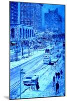 Upper West Side, Manhattan, Snow, 2013-Anthony Butera-Mounted Photographic Print