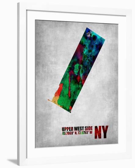 Upper West Side New York-NaxArt-Framed Art Print