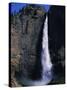 Upper Yosemite Falls During Spring Thaw-Paul Souders-Stretched Canvas