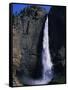 Upper Yosemite Falls During Spring Thaw-Paul Souders-Framed Stretched Canvas