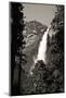 Upper Yosemite Falls in Monochrome-Michele Yamrick-Mounted Photographic Print