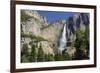 Upper Yosemite Falls, Valley Floor, Yosemite NP, California, USA-Michel Hersen-Framed Photographic Print