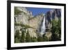 Upper Yosemite Falls, Valley Floor, Yosemite NP, California, USA-Michel Hersen-Framed Photographic Print