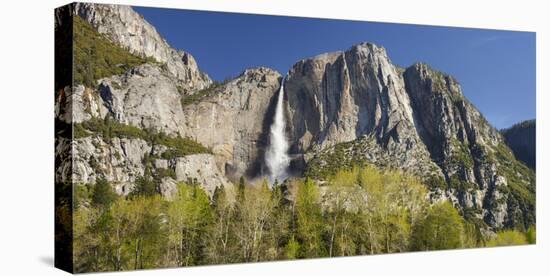 Upper Yosemite Falls, Yosemite National Park, California, Usa-Rainer Mirau-Stretched Canvas