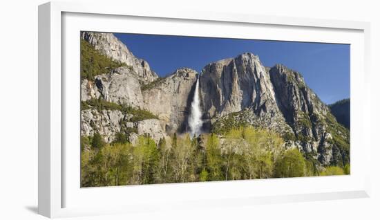 Upper Yosemite Falls, Yosemite National Park, California, Usa-Rainer Mirau-Framed Photographic Print