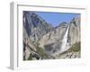 Upper Yosemite Falls, Yosemite Valley, Yosemite National Park, Sierra Nevada, California, USA-Neale Clarke-Framed Photographic Print