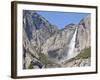 Upper Yosemite Falls, Yosemite Valley, Yosemite National Park, Sierra Nevada, California, USA-Neale Clarke-Framed Photographic Print