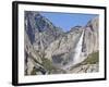 Upper Yosemite Falls, Yosemite Valley, Yosemite National Park, Sierra Nevada, California, USA-Neale Clarke-Framed Photographic Print