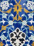 Ceramic Detail, Nadir Divanbegi Madressa, Bukhara, Uzbekistan, Central Asia-Upperhall Ltd-Photographic Print